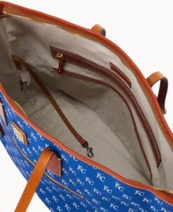 MLB Royals Large Tote ROYALS -Dooney & Bourke B1855G MJBUPATNRYLS ALT2 1