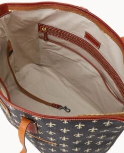 NFL Saints Large Tote SAINTS -Dooney & Bourke B1855G NJBLPATNSNTS ALT2 1