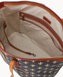 NFL Saints Large Tote SAINTS -Dooney & Bourke B1855G NJBLPATNSNTS ALT2