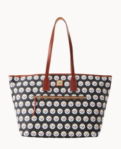 NFL Steelers Large Tote STEELERS -Dooney & Bourke B1855G NJBLPATNSTLR 2