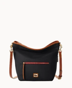 Wayfarer Small Hobo Crossbody Black -Dooney & Bourke B1860G WWBLLSKR0000 2