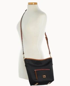 Wayfarer Small Hobo Crossbody Black -Dooney & Bourke B1860G WWBLLSKR0000 ALT4 1