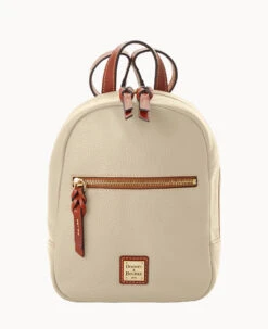 Pebble Grain Small Ronnie Backpack Midnight Blue -Dooney & Bourke B1872G AWBOPATN