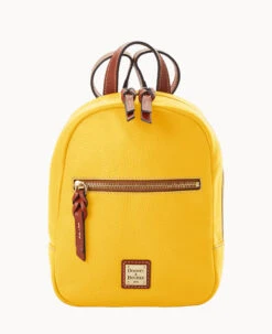 Pebble Grain Small Ronnie Backpack Midnight Blue -Dooney & Bourke B1872G AWZJPATN