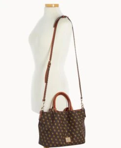 Gretta Brenna Brown Tmoro -Dooney & Bourke B1905G NGBMPATN ALT4 1