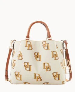 Monogram Brenna Beige -Dooney & Bourke B1905G QRBEPAKR 2