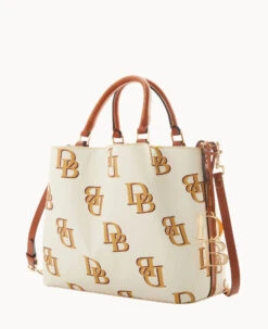 Monogram Brenna Beige -Dooney & Bourke B1905G QRBEPAKR ALT1