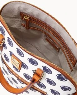 Collegiate Penn State University Domed Zip Satchel PENN STATE -Dooney & Bourke B1914G AAWHPANAPNST ALT2 1