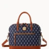 MLB Guardians Domed Zip Satchel Guardians
