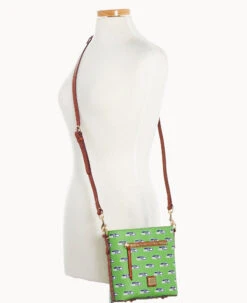 NFL Seahawks Small Zip Crossbody SEAHAWKS -Dooney & Bourke B1915G NJGRPATNSEAH ALT4