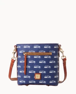 NFL Seahawks Small Zip Crossbody SEAHAWKS -Dooney & Bourke B1915G NJNVPATNSEAH