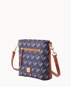 NFL Texans Small Zip Crossbody TEXANS -Dooney & Bourke B1915G NJNVPATNTEXA ALT1 1