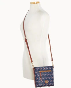 NFL Texans Small Zip Crossbody TEXANS -Dooney & Bourke B1915G NJNVPATNTEXA ALT4