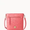 Saffiano Zip Crossbody Bubble Gum