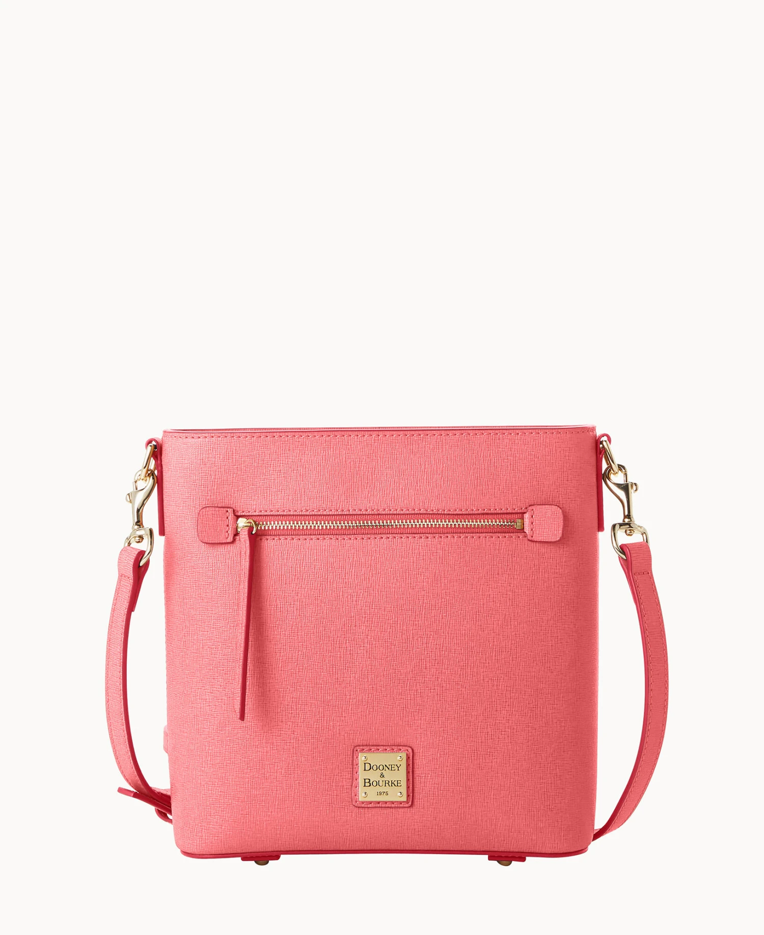 Saffiano Zip Crossbody Bubble Gum 13 Saffiano Zip Crossbody Bubble Gum - Image 13