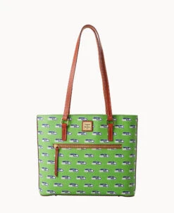 NFL Seahawks Shopper SEAHAWKS -Dooney & Bourke B1924G NJGRPATNSEAH 2