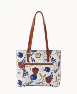 MLB Dodgers Shopper DODGERS -Dooney & Bourke B1924G QUMWPATNDODG 1