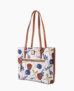 MLB Dodgers Shopper DODGERS -Dooney & Bourke B1924G QUMWPATNDODG ALT1 1