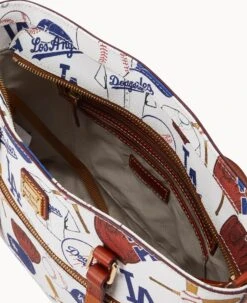 MLB Dodgers Shopper DODGERS -Dooney & Bourke B1924G QUMWPATNDODG ALT2 1