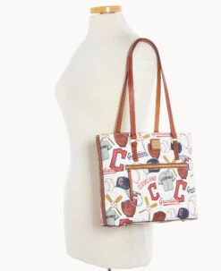 MLB Guardians Shopper GUARDIANS -Dooney & Bourke B1924G QUMWPATNGUAR ALT4