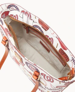 MLB Nationals Shopper NATIONALS -Dooney & Bourke B1924G QUMWPATNNTNL ALT2