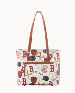 MLB Red Sox Shopper RED SOX -Dooney & Bourke B1924G QUMWPATNRDSX 1