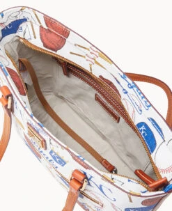 MLB Royals Shopper ROYALS 11 MLB Royals Shopper ROYALS -Dooney & Bourke B1924G QUMWPATNRYLS ALT2