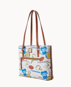 NFL Chargers Shopper CHARGERS 14 NFL Chargers Shopper CHARGERS -Dooney & Bourke B1924G QWMWPATNCHGR ALT1 1