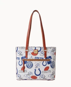 NFL Colts Shopper COLTS -Dooney & Bourke B1924G QWMWPATNCOLT 2