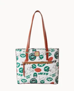 NFL Jets Shopper JETS -Dooney & Bourke B1924G QWMWPATNJETS 2