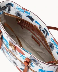 NFL Panthers Shopper PANTHERS -Dooney & Bourke B1924G QWMWPATNPANT ALT2 1