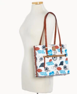 NFL Panthers Shopper PANTHERS -Dooney & Bourke B1924G QWMWPATNPANT ALT4