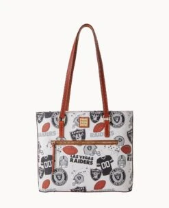 NFL Raiders Shopper RAIDERS 13 NFL Raiders Shopper RAIDERS -Dooney & Bourke B1924G QWMWPATNRAID 1