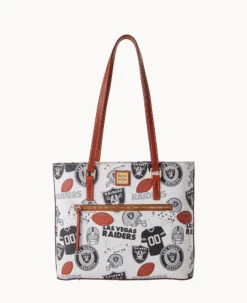 NFL Raiders Shopper RAIDERS 17 NFL Raiders Shopper RAIDERS -Dooney & Bourke B1924G QWMWPATNRAID 2