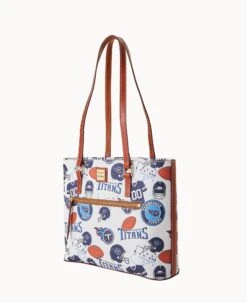NFL Titans Shopper TITANS -Dooney & Bourke B1924G QWMWPATNTTNS ALT1 1