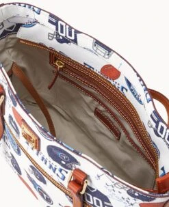 NFL Titans Shopper TITANS -Dooney & Bourke B1924G QWMWPATNTTNS ALT2 1