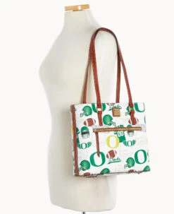 Collegiate University Of Oregon Shopper OREGON 12 Collegiate University Of Oregon Shopper OREGON -Dooney & Bourke B1924G QXMWPATNORE0 ALT4