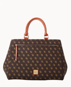 Gretta Zip Satchel Bone -Dooney & Bourke B1930G NGBMPATN
