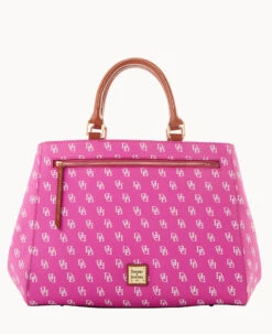 Gretta Zip Satchel Bone -Dooney & Bourke B1930G NGFHPATN