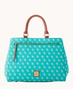 Gretta Zip Satchel Bone -Dooney & Bourke B1930G NGSEPATN