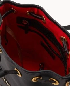 Florentine Drawstring Crossbody Black Black -Dooney & Bourke B1931D SCBLSCBL ALT2 1