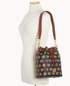 Collegiate University Of Notre Dame Drawstring NOTRE DAME -Dooney & Bourke B1935G AANVPATNNTRE ALT4 1