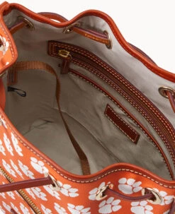 Collegiate Clemson University Drawstring CLEMSON -Dooney & Bourke B1935G AAORPATNCLM0 ALT2
