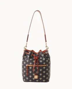 NFL Saints Drawstring Saints -Dooney & Bourke B1935G N4BLPATNSNTS 1