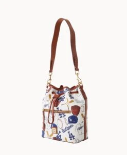 MLB Dodgers Drawstring DODGERS -Dooney & Bourke B1935G QUMWPATNDODG ALT1 1
