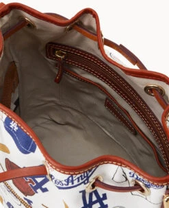 MLB Dodgers Drawstring DODGERS -Dooney & Bourke B1935G QUMWPATNDODG ALT2