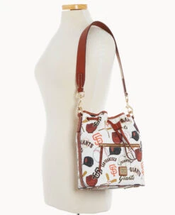 MLB Giants Drawstring GIANTS -Dooney & Bourke B1935G QUMWPATNGINT ALT4