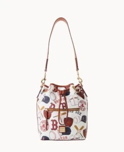MLB Red Sox Drawstring RED SOX 13 MLB Red Sox Drawstring RED SOX -Dooney & Bourke B1935G QUMWPATNRDSX 1