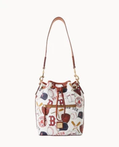 MLB Red Sox Drawstring RED SOX 17 MLB Red Sox Drawstring RED SOX -Dooney & Bourke B1935G QUMWPATNRDSX 2