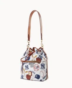 MLB Yankees Drawstring YANKEES -Dooney & Bourke B1935G QUMWPATNYANK ALT1 1